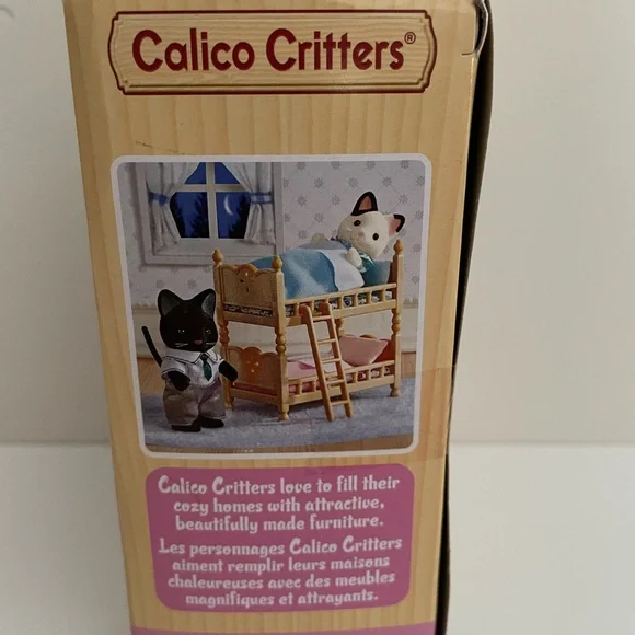Calico Critters Bunk Beds, NEW IN BOX
PRICE IS FIRM! GREAT EASTER GIFT! - Picture 2 of 4